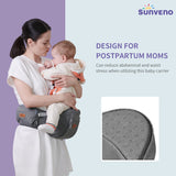 Baby Hipseat Carrier Ergonomic Reduce Waist